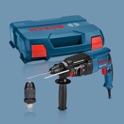 Toptopdeal Bosch GBH 2 28 F SDS Plus Rotary Hammer + Quick Change Chuck In L Boxx Kit 240V 0611267671