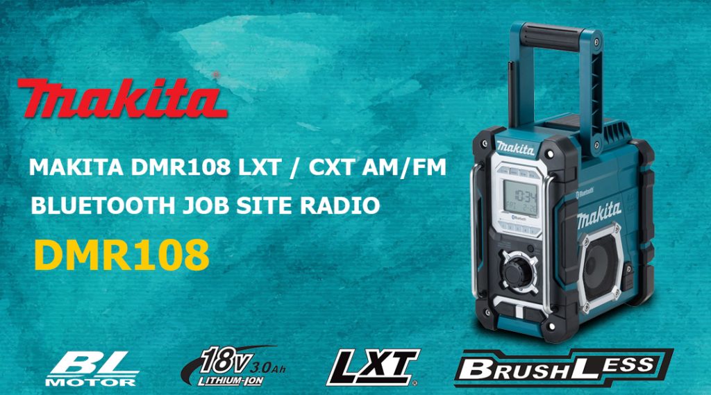 Toptopdeal Makita DMR108 Bluetooth Radio