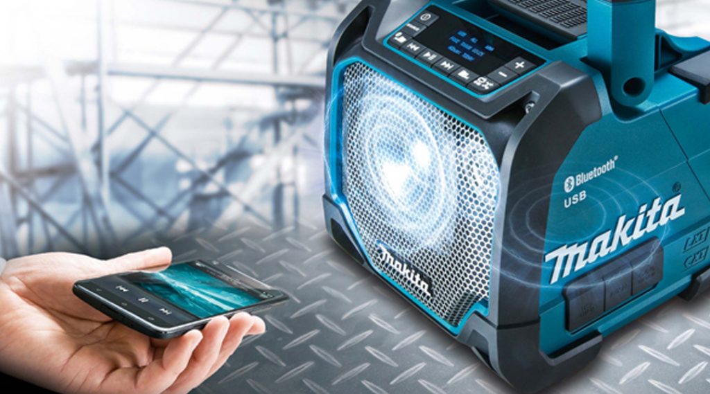 Toptopdeal Makita DMR202 Job Site Speaker With Bluetooth