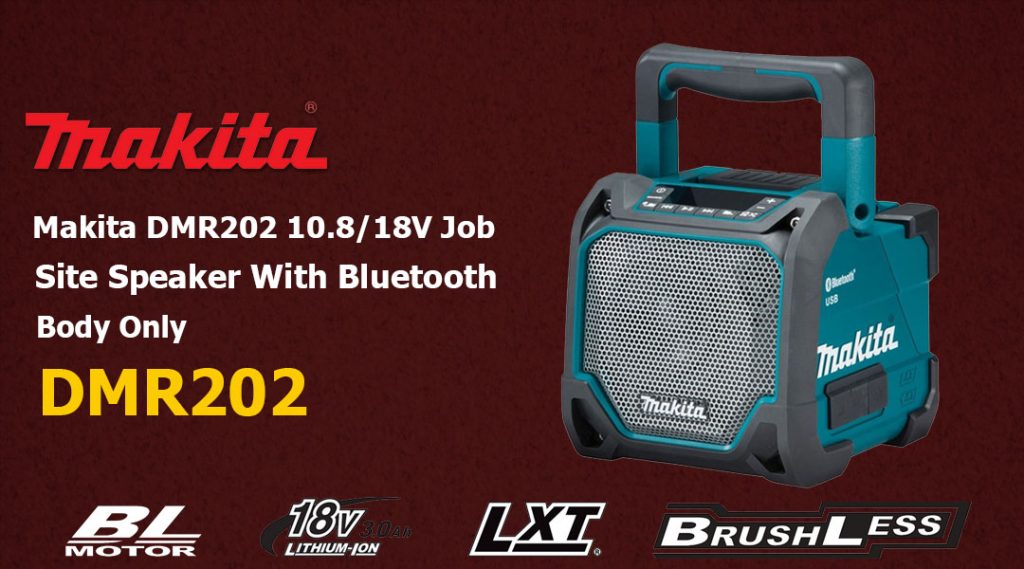 Toptopdeal Makita DMR202 Job Site Speaker With Bluetooth