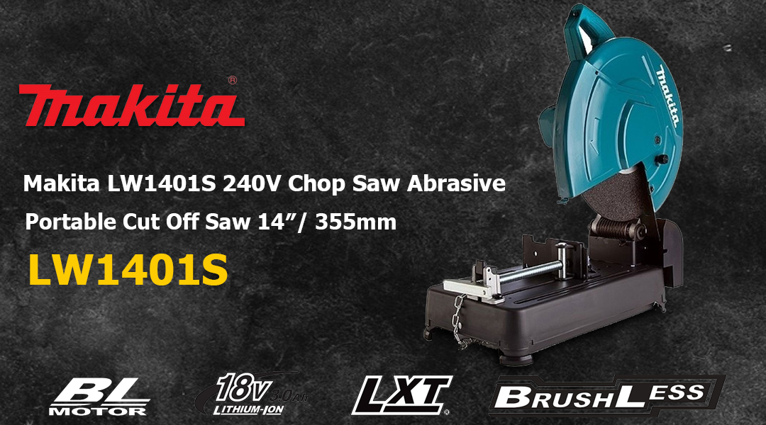 Toptopdeal Makita LW1401S Chop Saw Abrasive Portable Cut Off Saw