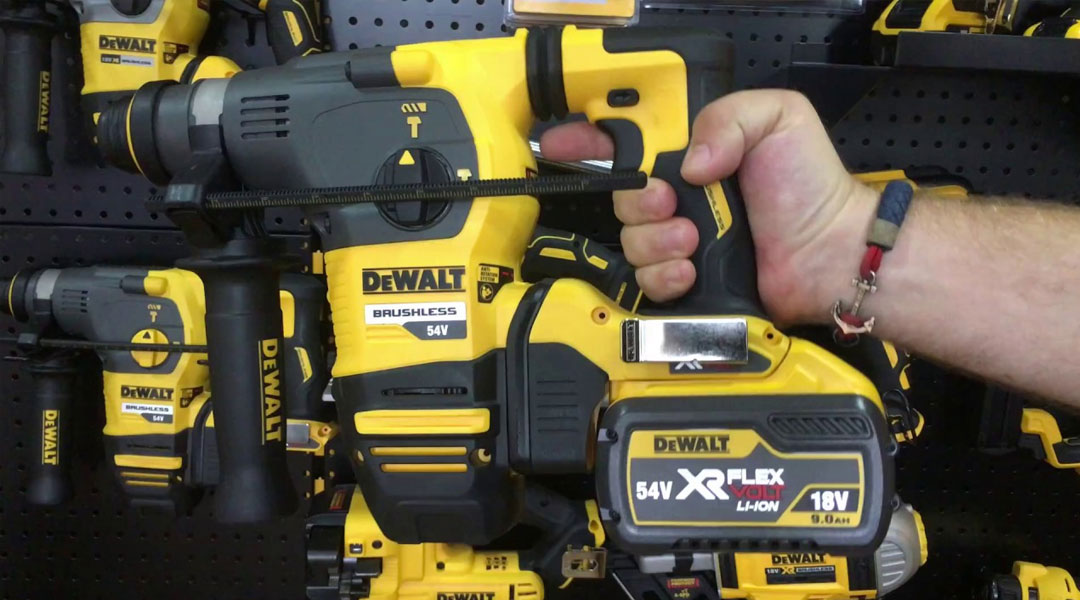 Toptopdeal A Big Plus To Your Kit- Brushless Dewalt Sds+ Hammer Drill