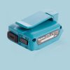 Topotpdeal-India Makita DEBADP05 Li-Ion 2 USB Ports Charging Adaptor Belt Clip-2