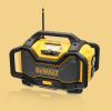Toptopdeal Dewalt DCR027 240v XR Flexvolt DAB Bluetooth Digital Radio Charger