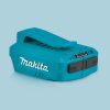 Toptopdeal Makita DEBADP05 Li-Ion 2 X USB Ports Charging Adaptor & Belt Clip