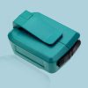 Toptopdeal-india Makita DEBADP05 Li-Ion 2 USB Ports Charging Adaptor Belt Clip-4