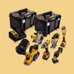 toptopdeal Dewalt DCK665P3T 18V 6 Piece Kit 3 X 5-0Ah Batteries With Charger & 2 X Tstak Kitboxes