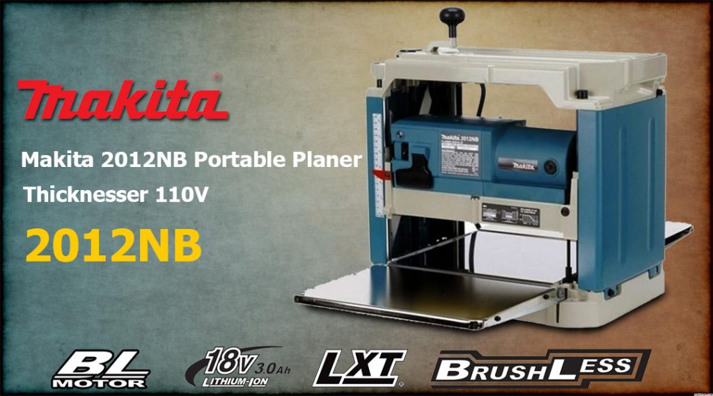 Toptopdeal Makita 2012NB Portable Planer Thicknesser 110V