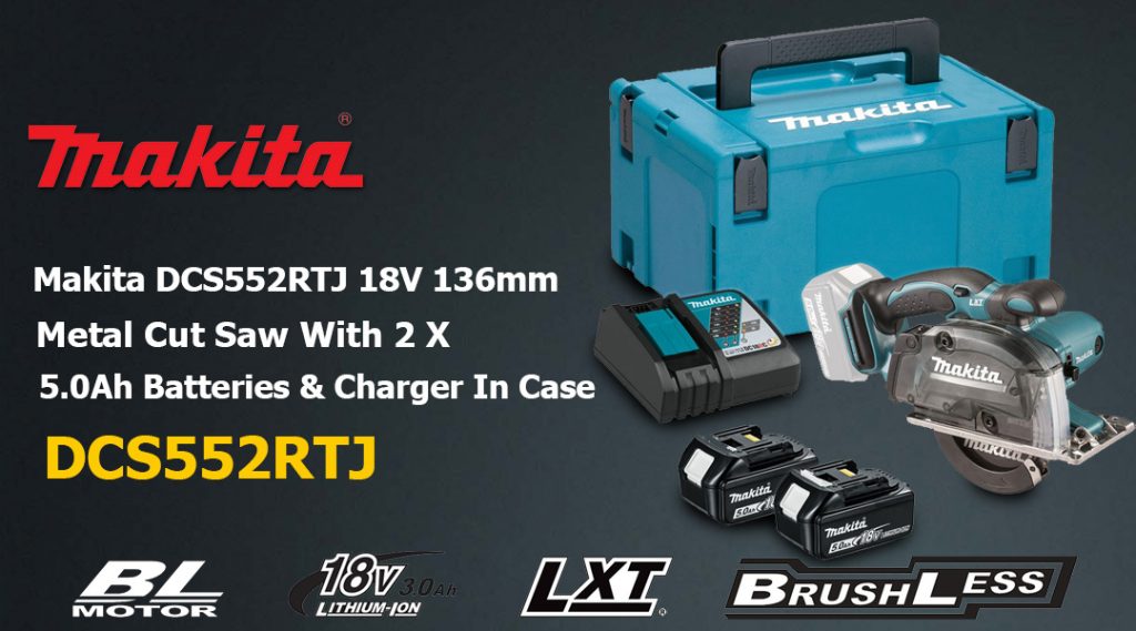 Toptopdeal Makita DCS552RTJMetal Cut Saw 