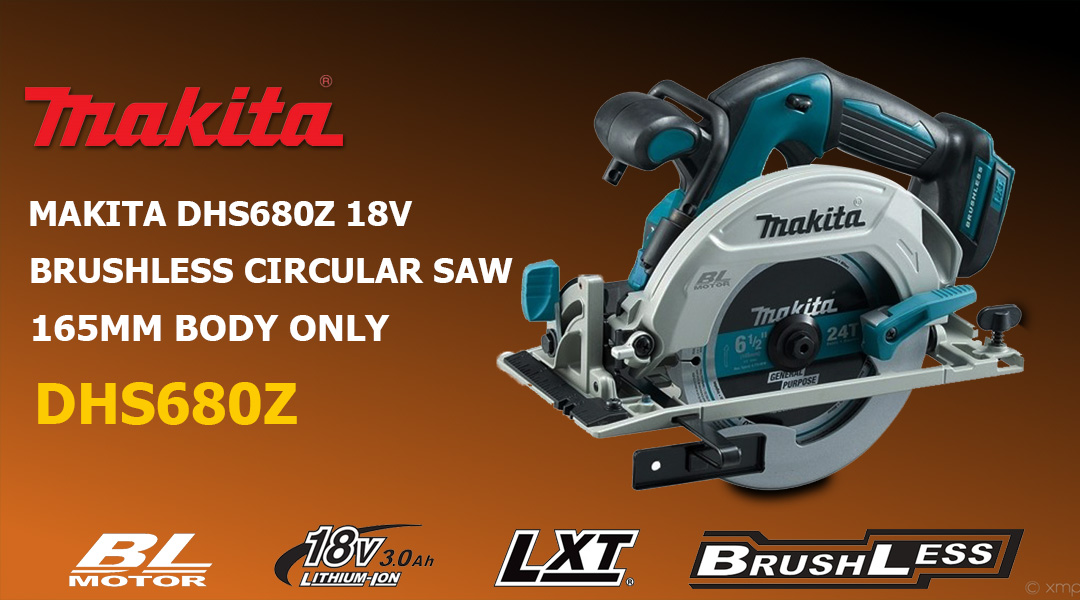 Toptopdeal MAKITA DHS680Z 18V BRUSHLESS CIRCULAR SAW 165MM