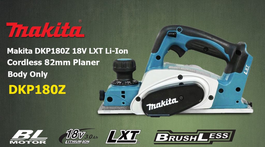 Toptopdeal Makita DKP180Z 18V LXT Li Ion Cordless 82mm Planer