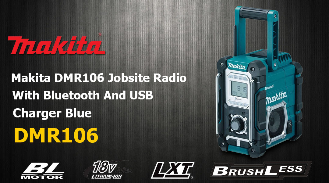 Toptopdeal Makita DMR106 Bluetooth Radio