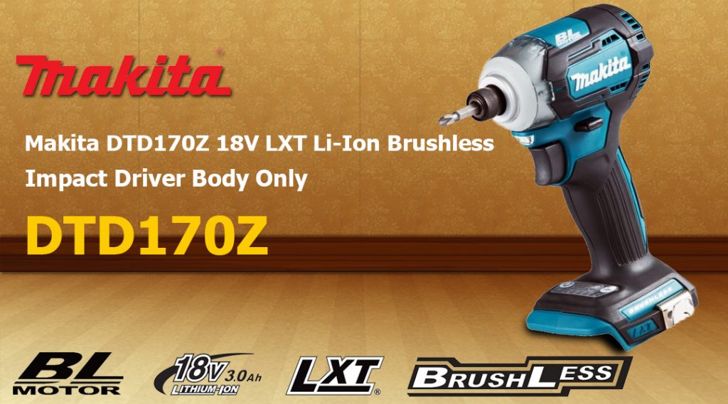 Toptopdeal Makita DTD170Z 18V LXT Li-Ion Brushless Impact Driver