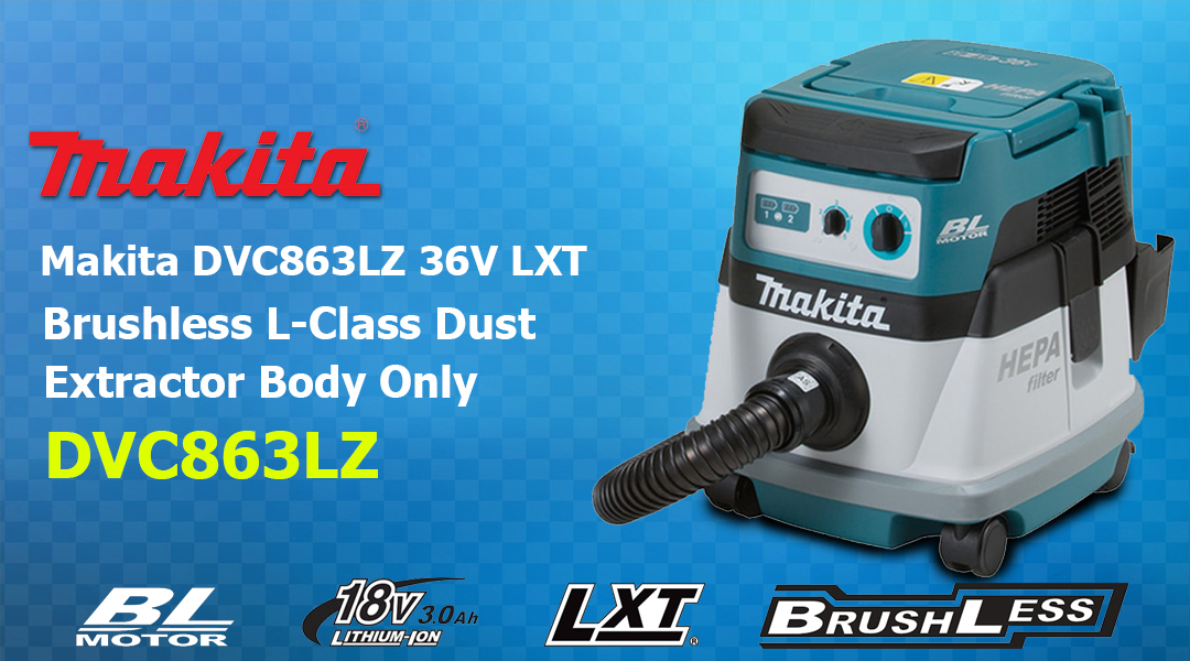 Toptopdeal Makita DVC863LZ Dust Extractor
