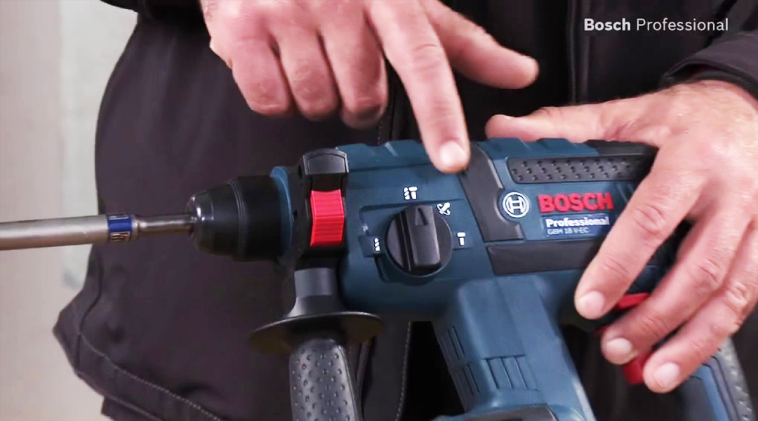 Toptopdeal Bosch GBH 18 V-EC 18V Brushless SDS+ Rotary Hammer Drill In L-Boxx 0611904003