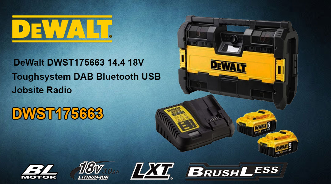 Toptopdeal Dewalt Compact Jobsite Radios