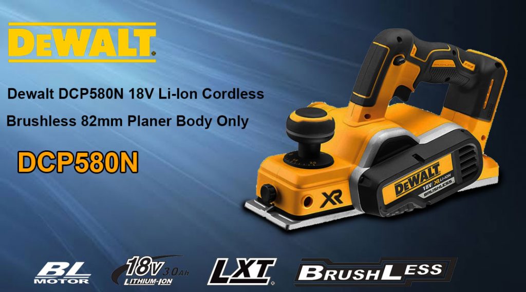 Toptopdeal Dewalt DCP580N 18V Li-Ion Cordless Brushless 82mm Planer