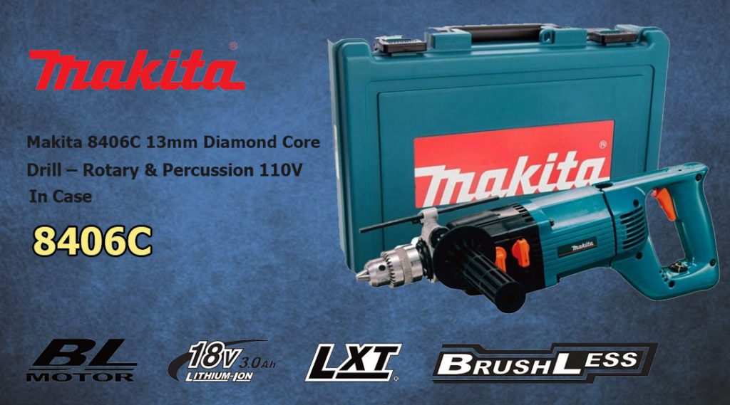 Toptopdeal Using A Core Drill Makita 8406C