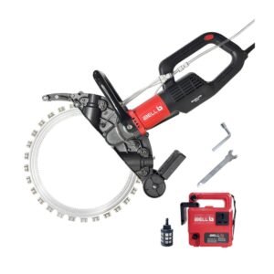 iBELL RS50-40 5000W Brushless Concrete Cutting Ring Saw 410mm Blade, 310mm Depth, 2520 RPM Electric Wall Cutter (220V)