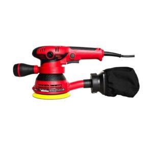 iBELL OS23-46 Random Orbital Sander 300W 125mm, 12000 RPM with Variable Speed & Dust Collection (Corded Electric)