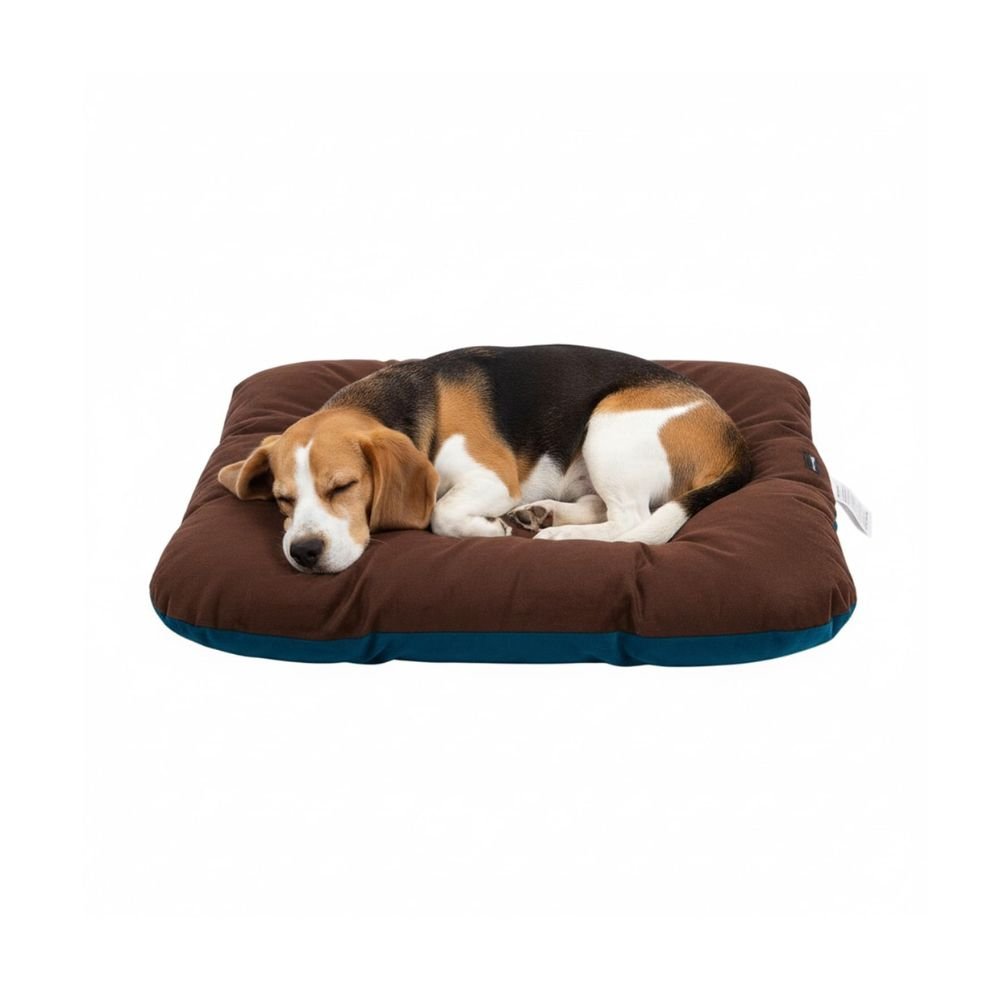 Amazon Basics Pet Bed Soft Comfortable Dog and Cat Bed Cushioned Washable Sleeping Bed for Pets