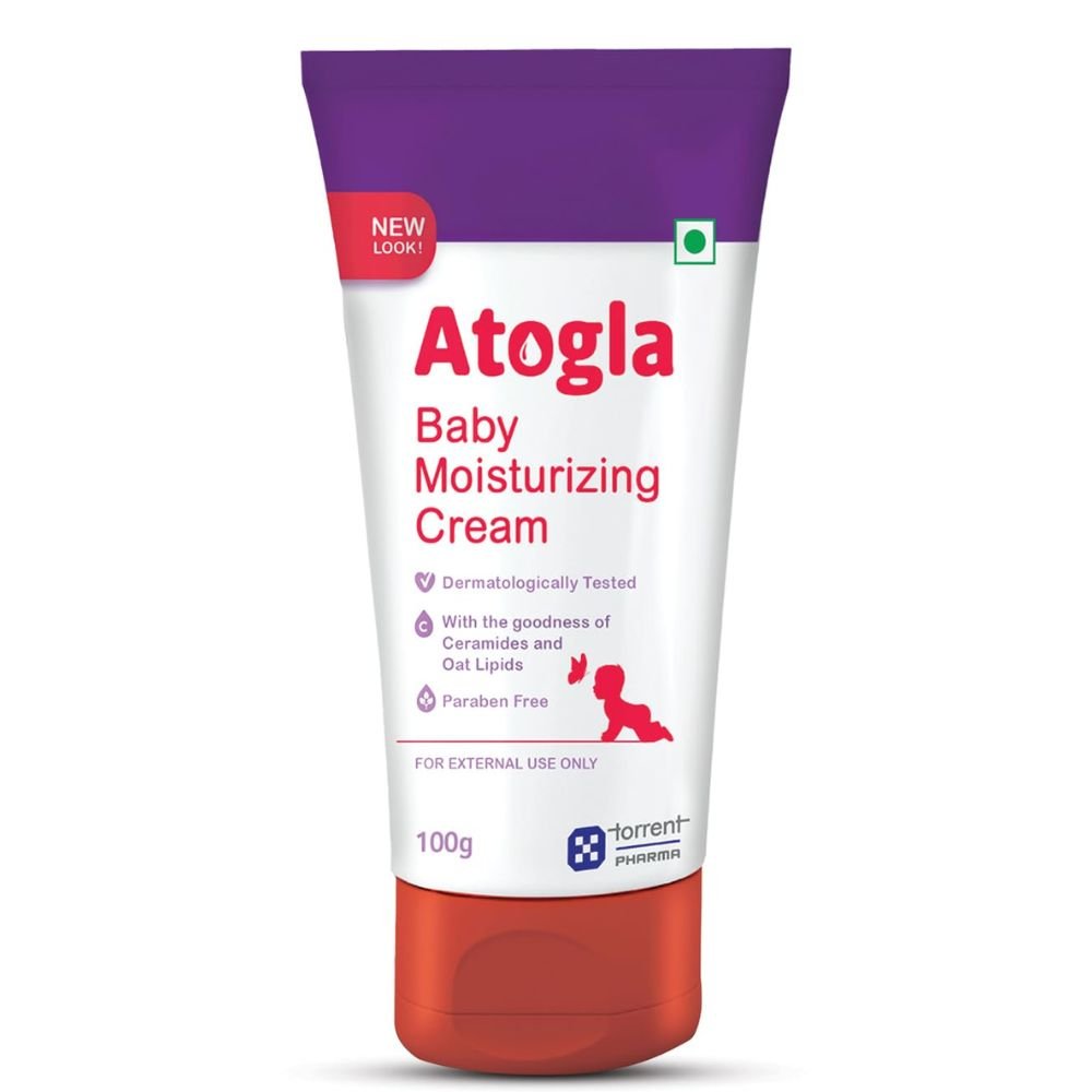 Atogla Baby Cream with Ceramide III & Oat Lipids – Advanced Moisturizing Cream for Sensitive, Dry & Atopic-Prone Baby Skin (Daily Hydration & Barrier Protection)