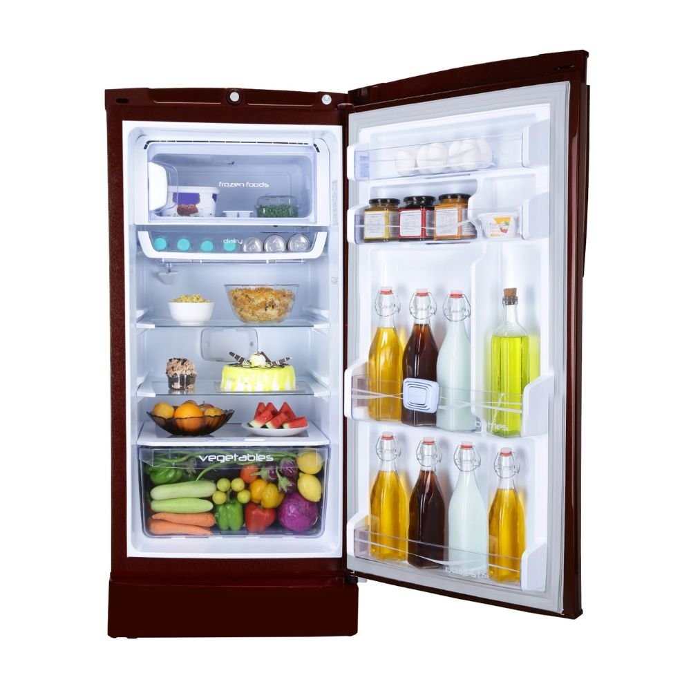Godrej 185 L 5 Star Single Door Refrigerator with Toughened Glass Shelves & Inverter Compressor | Energy Efficient Direct Cool Fridge
