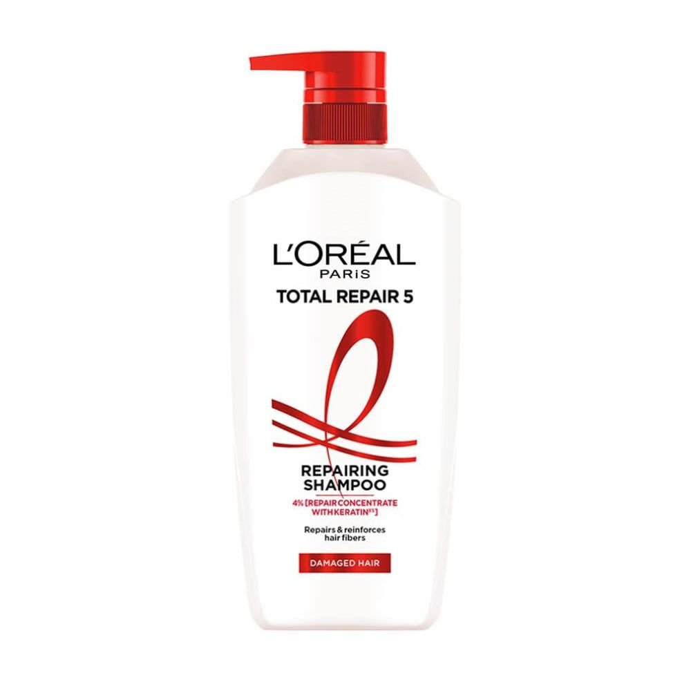 L'Oréal Paris Total Repair 5 Repairing Shampoo for Damaged Hair with Protein & Keratin Xs | 800Ml