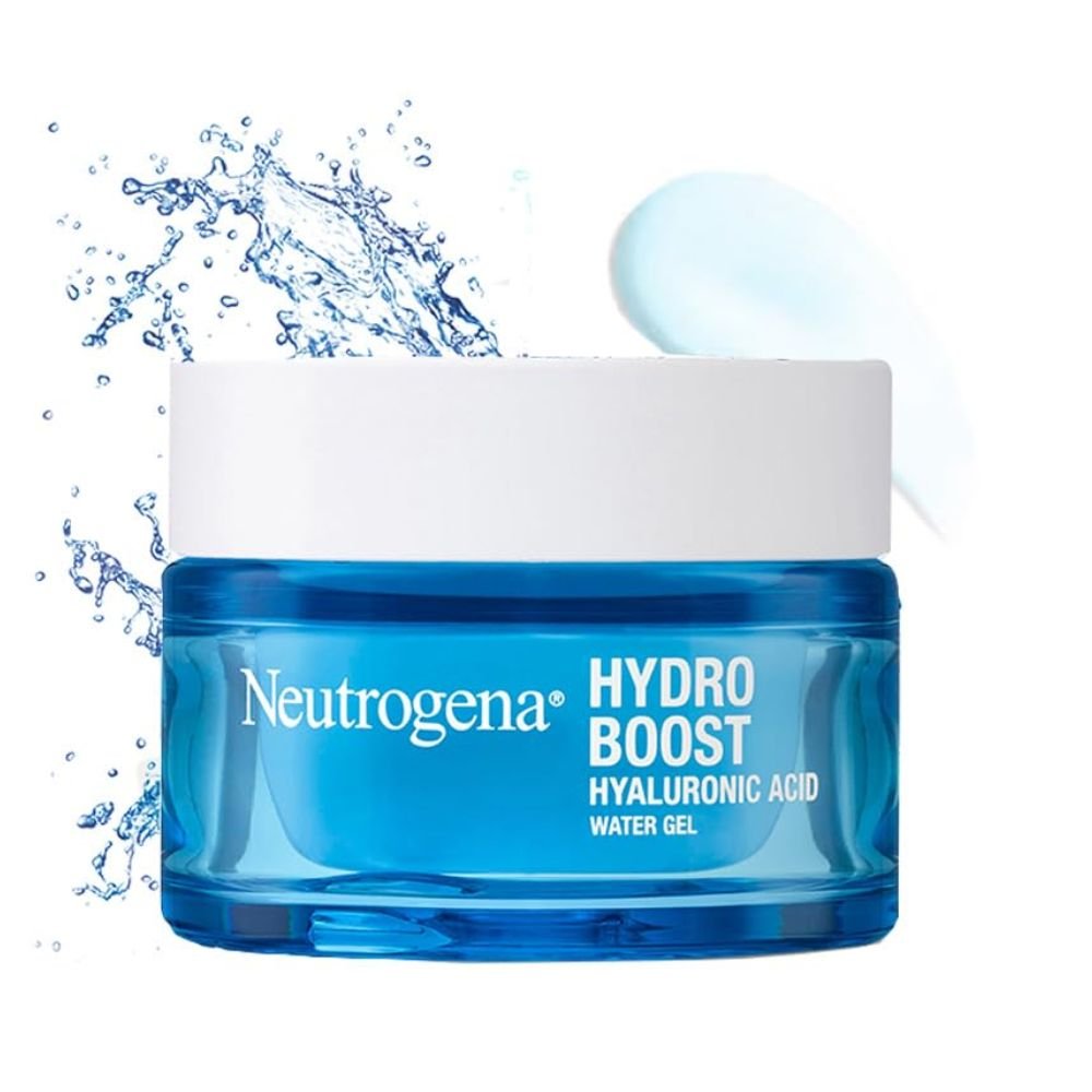 Neutrogena Hydro Boost Water Moisturizer with Hyaluronic Acid for Hydrated & Glowing Skin – Lightweight Oil-Free Formula