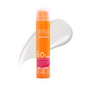 Lotus Herbals UltraRx Sunscreen SPF 60 PA++++ – Dermatologically Tested Broad Spectrum Sun Protection