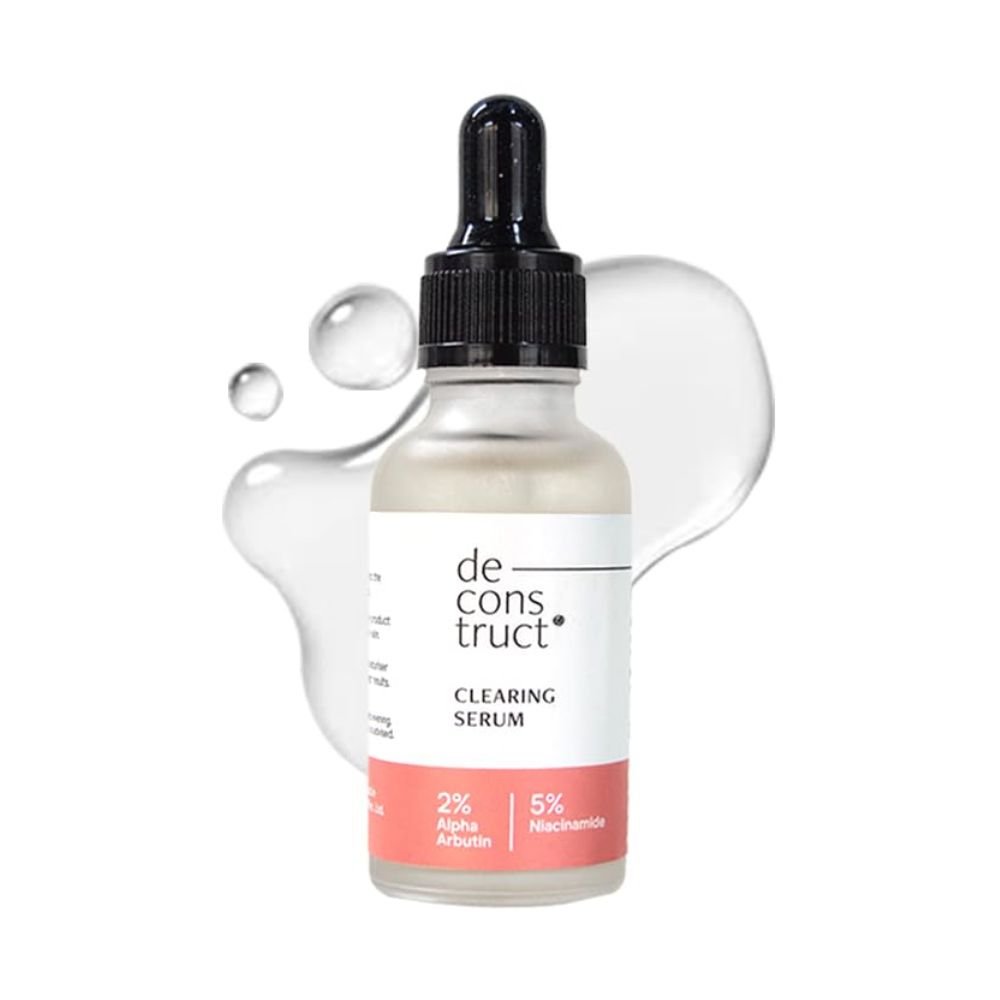 Deconstruct Clearing Serum with 2% Alpha Arbutin & 5% Niacinamide for Pigmentation, Dark Spots & Even Skin Tone