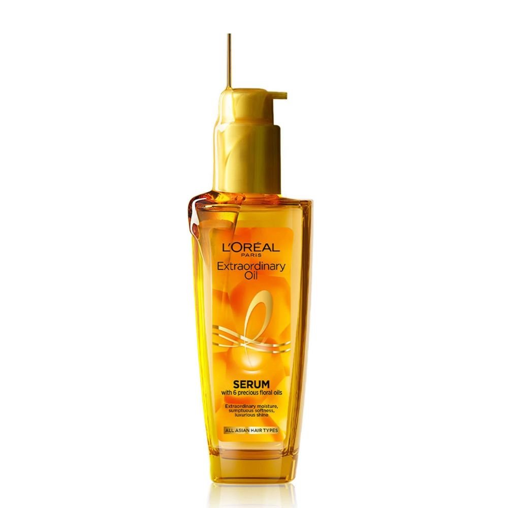 L'Oréal Paris Extraordinary Oil Serum100 ml for Women | Smoothening Hair Serum for Frizz Control & Shine