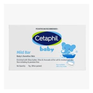 Cetaphil Baby Mild Bar 75g with Shea Butter & Glycerin