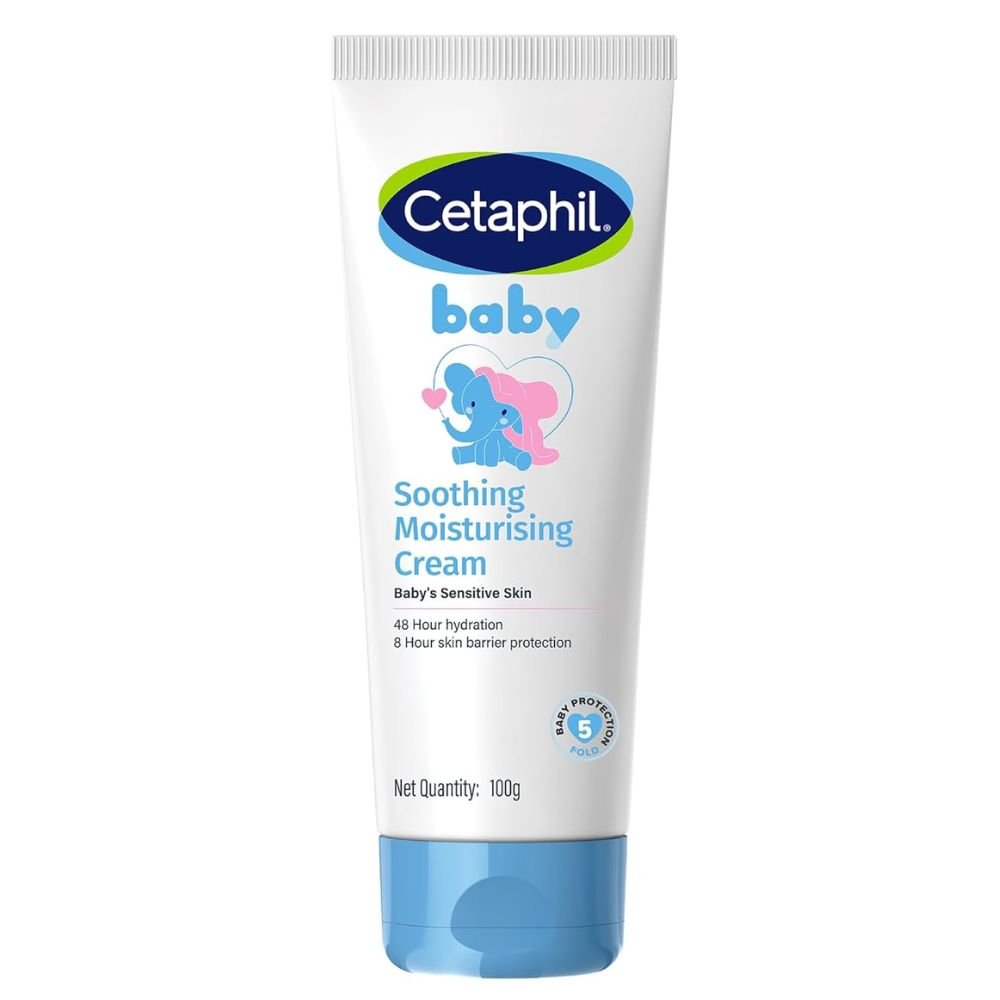 Cetaphil Baby Soothing Moisturising Cream with Organic Calendula – Deep Hydration Cream for Dry & Sensitive Baby Skin Protection