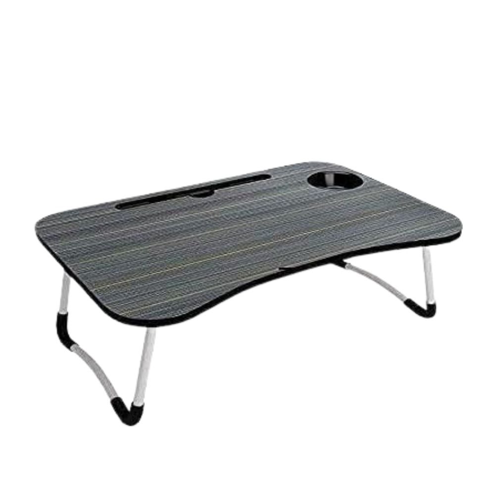 DIVIJA STORE Premium Foldable Study Table / Bed Laptop Table / Portable Writing Desk for Home, Office & School – Black (59.7 cm)