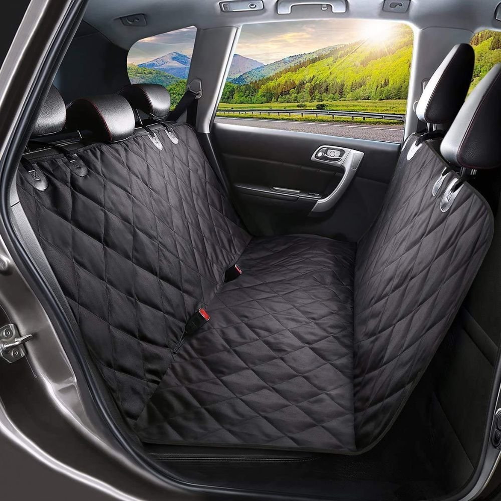 Dog Car Seat Cover Waterproof Scratch Proof Nonslip Back Seat Protector Durable Pet Travel Hammock Cover