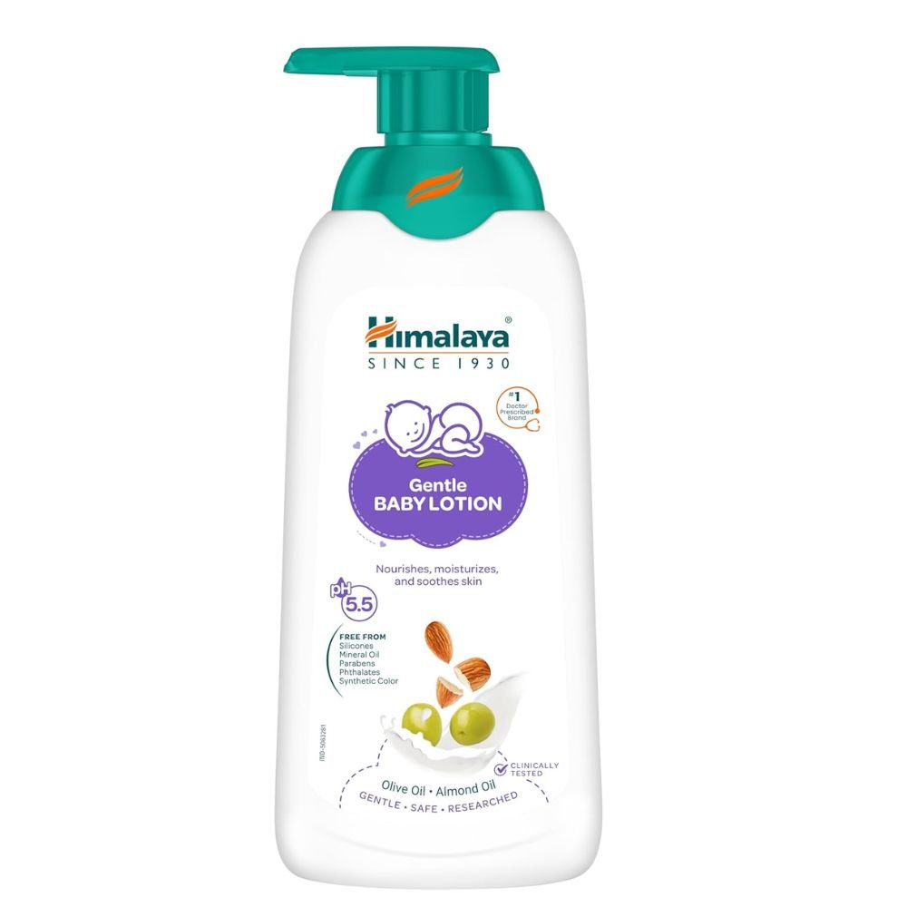 Himalaya Baby Lotion Doctor Prescribed Formulation with Almond & Olive Oil