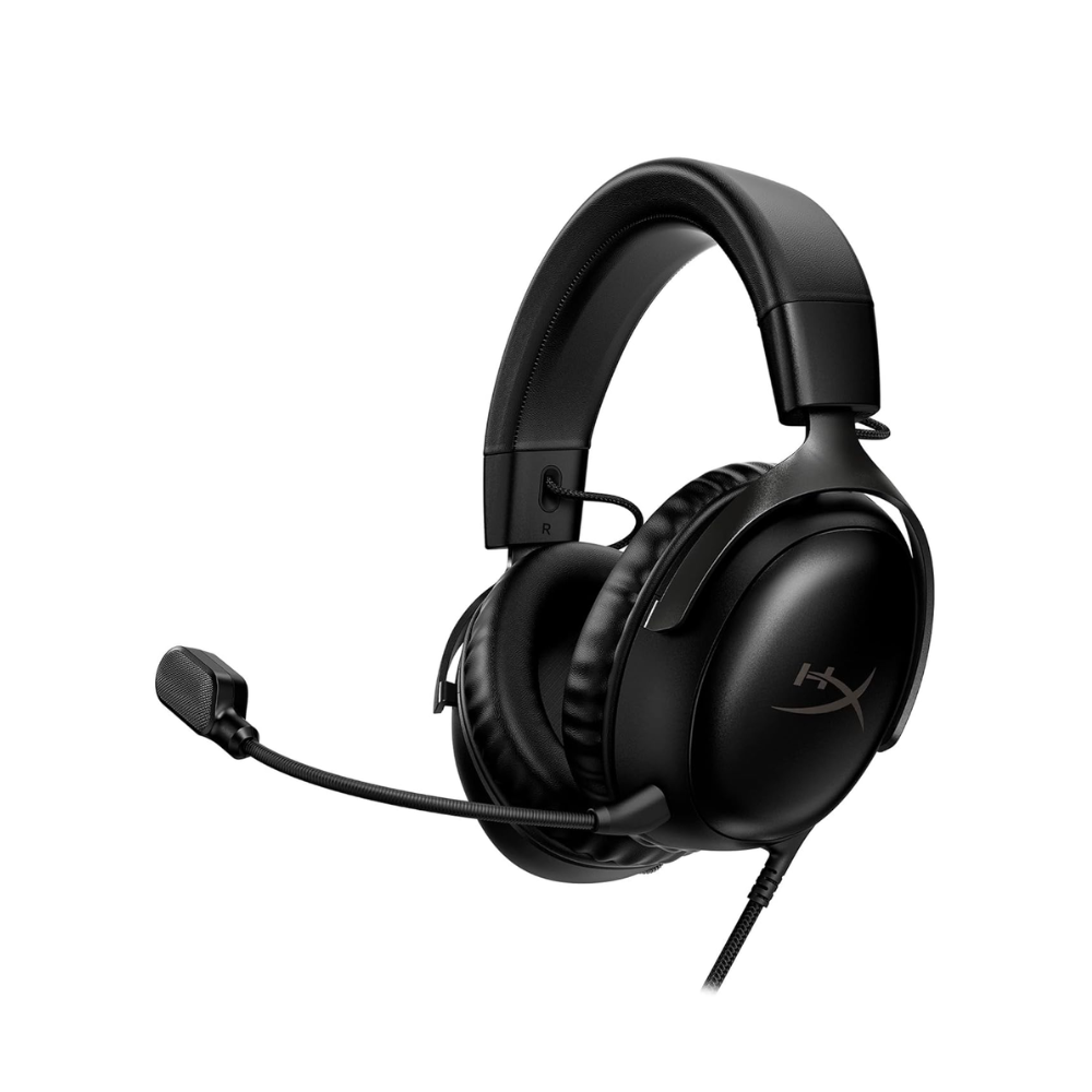 HyperX Cloud III Wired Gaming Headset with Ultra-Clear Mic, DTS Headphone:X Spatial Audio & Memory Foam Comfort