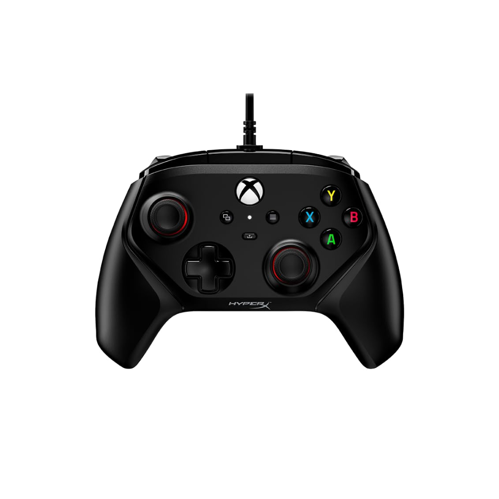 HyperX Clutch Gladiate Wired Gaming Controller for Xbox & PC with Programmable Buttons, Dual Trigger Locks & Ergonomic Grip