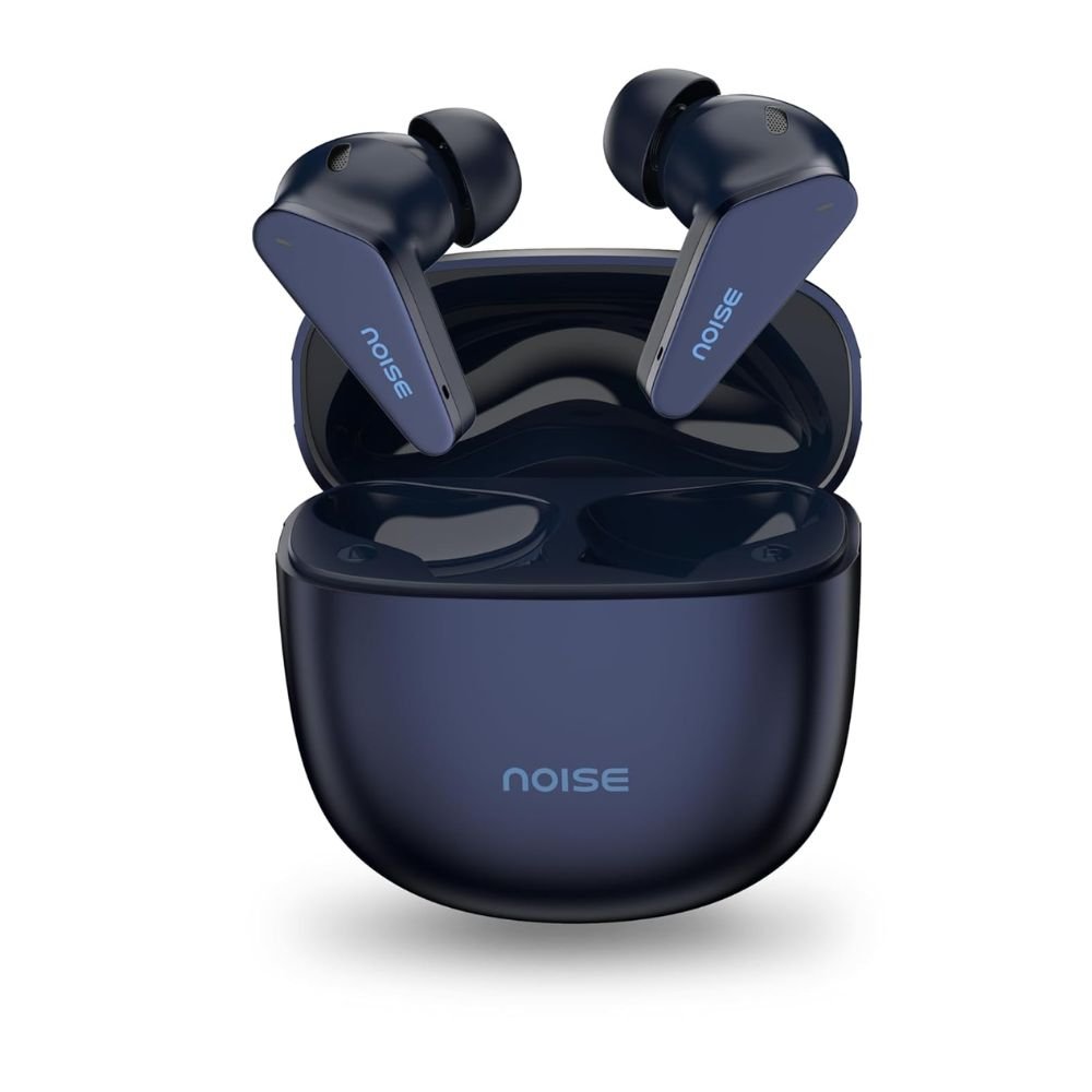 Noise Buds Vector Truly Wireless Earbuds with Hi-Res Audio, LDAC, 40H Playtime, Quad Mic ENC, Instacharge Fast Charging, Bluetooth 5.3 – Midnight Blue