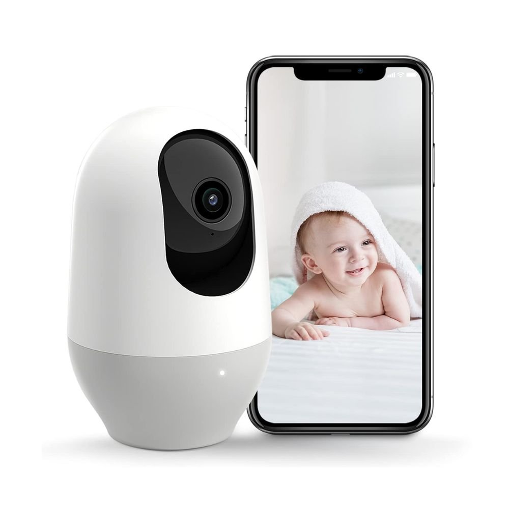 Nooie Baby Monitor with HD Camera, Night Vision, Two-Way Audio, Motion Detection & Smart App Control
