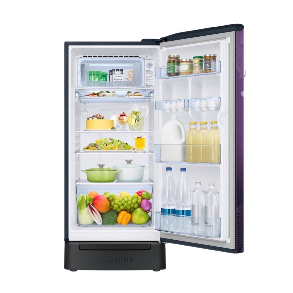 Samsung Direct Cool Single Door Refrigerator RR21H2H25WB/HL – Energy Efficient Cooling Refrigerator for Small Families