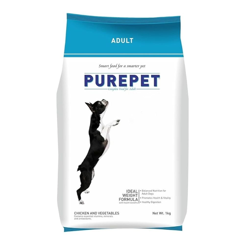 Purepet Adult Dry Dog Food High Protein Complete Balanced Nutrition Daily Diet for Adult Dogs