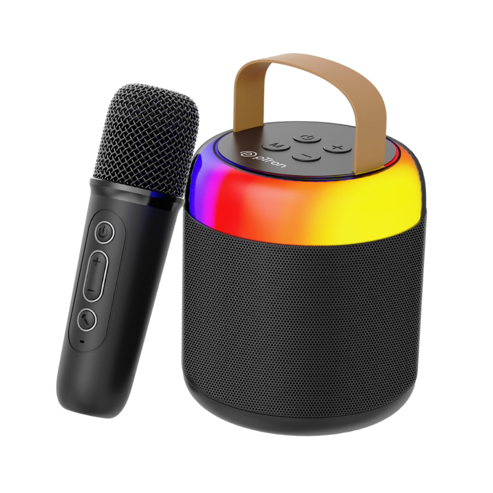 pTron Fusion Portable Bluetooth Speaker with 10W Immersive Sound, 10H Playtime, RGB Lights, TWS Mode & Multi-Playback Support