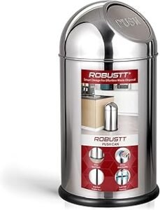 Hygienic Plastic Pedal Bin for Cleaner Everyday Spaces